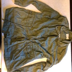 Army green womens jacket
